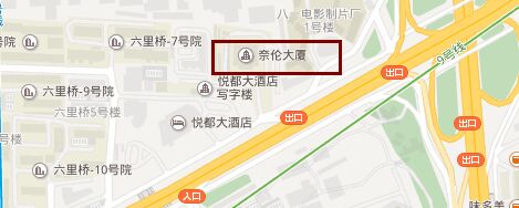 奈伦大厦地图